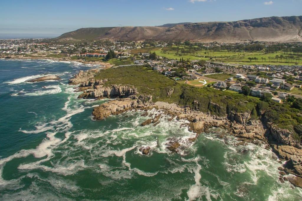 Wild Waters At Kraal Rock On The Cliffs In Hermanus Villa Exteriör bild